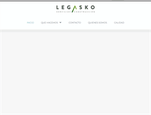 Tablet Screenshot of legasko.com